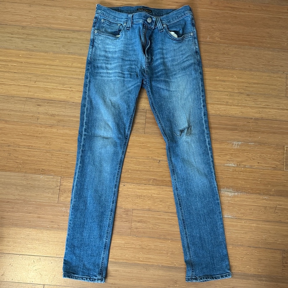 Nudie Men's Blue Jeans